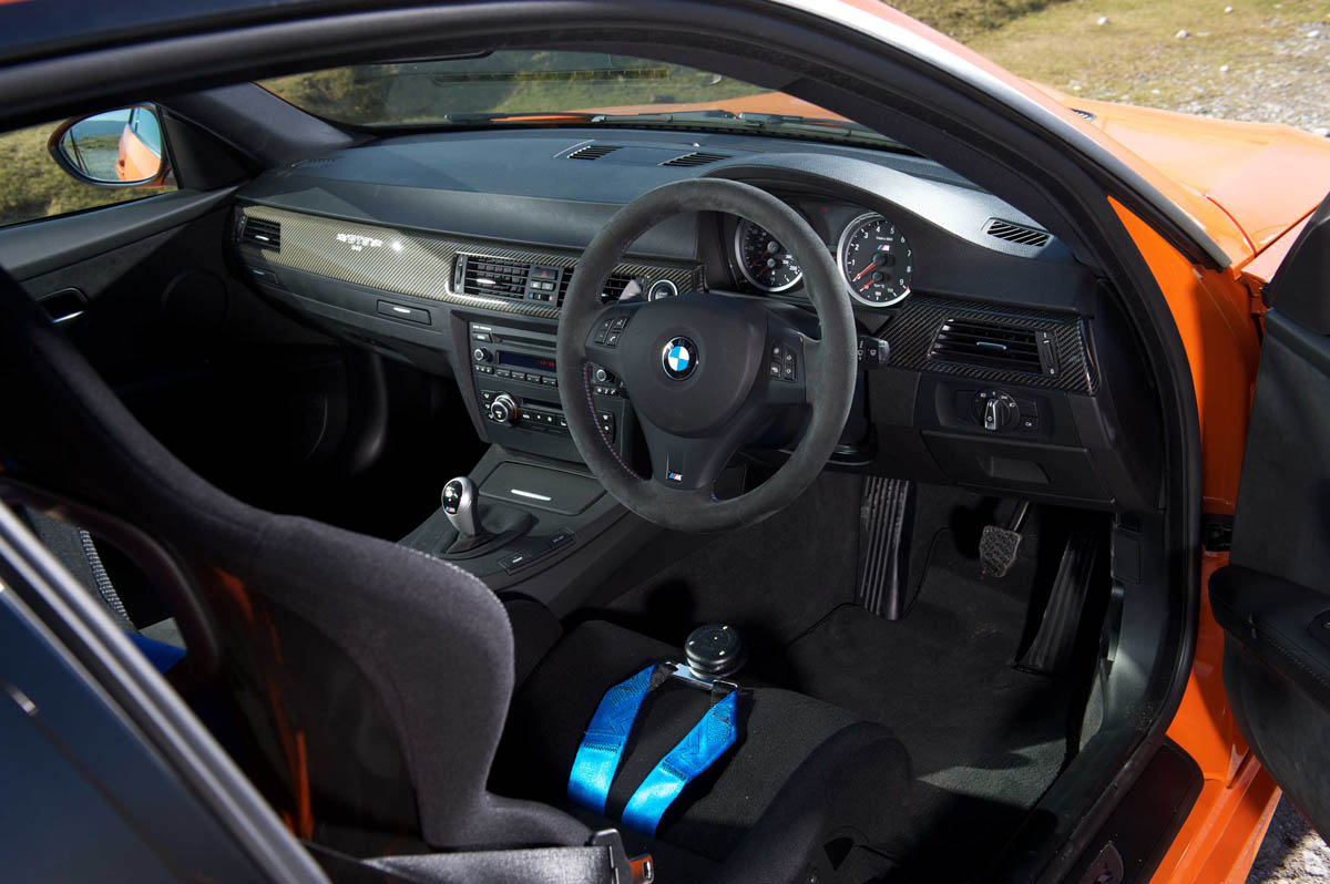 BMW M3 GTS interior