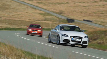 BMW 1-series M Coupe Audi TT RS