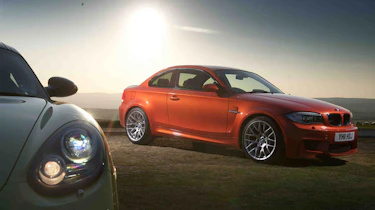 BMW 1-series M Coupe Porsche Cayman R