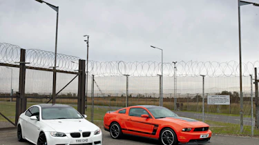 Ford Mustang Boss 302 v BMW M3 v Audi RS5 v Mercedes C63 AMG Coupe