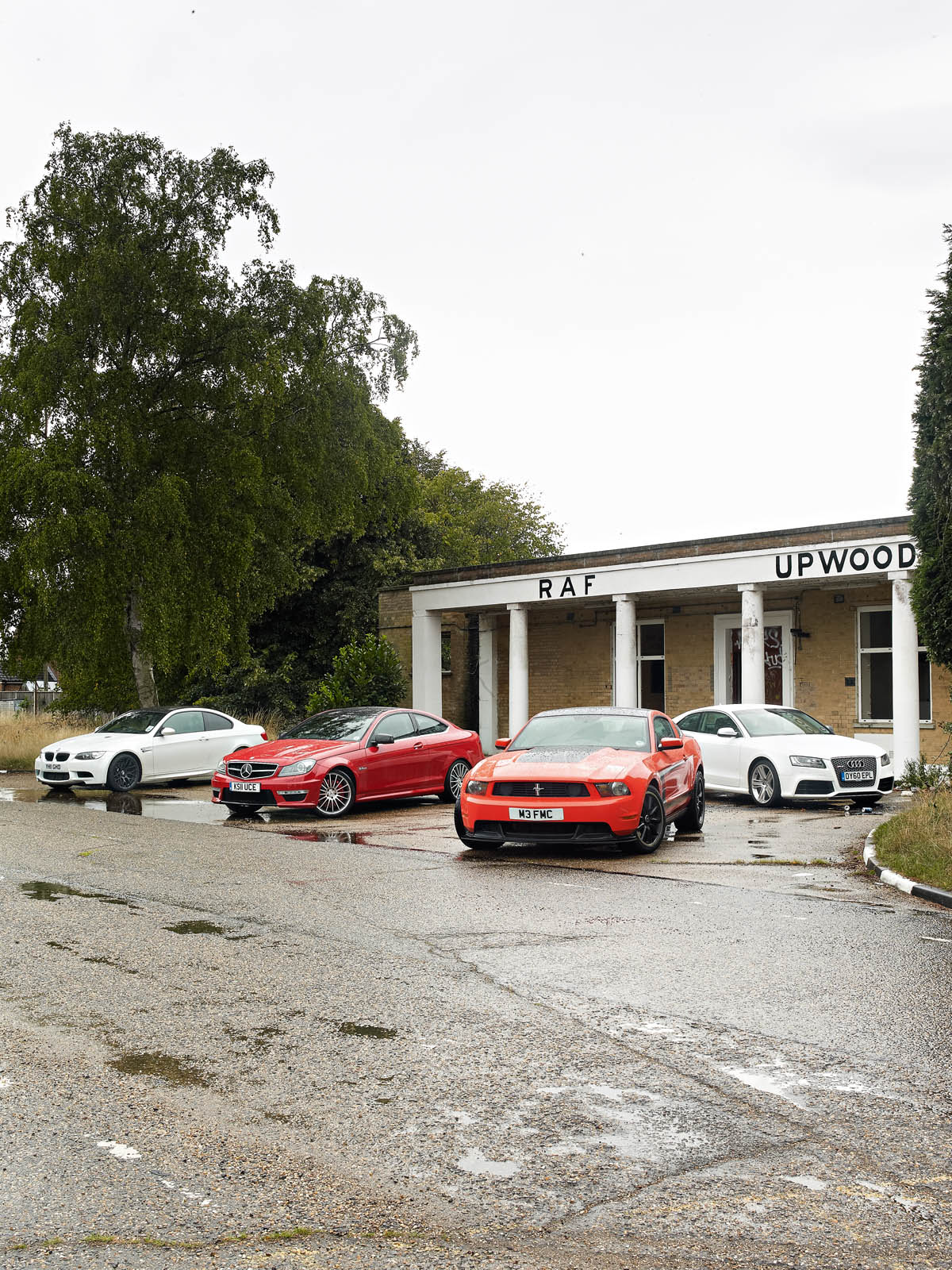 Ford Mustang Boss 302 v BMW M3 v Audi RS5 v Mercedes C63 AMG Coupe
