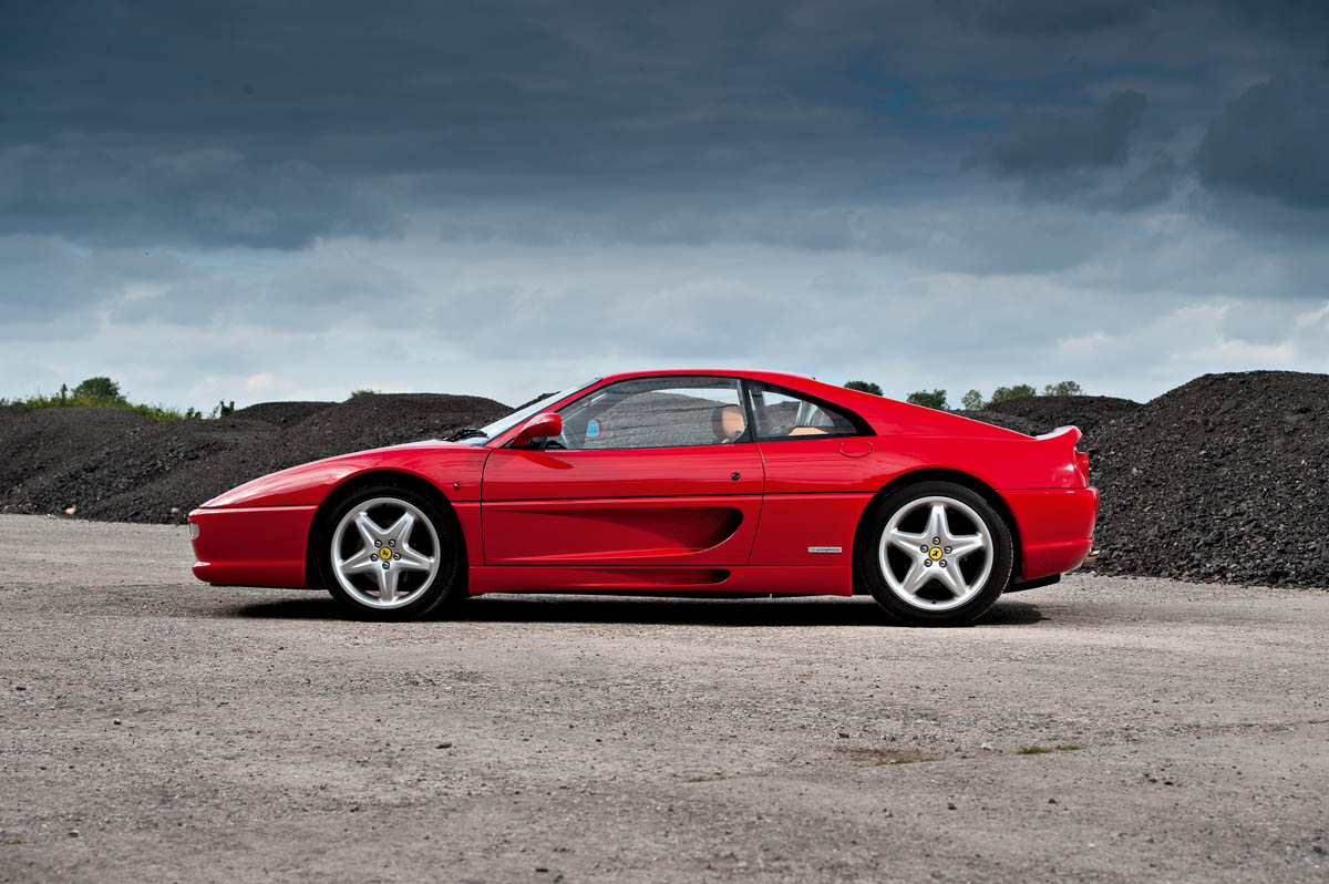 Ferrari F355 F1 side profile