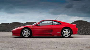 Ferrari 348 tB side profile