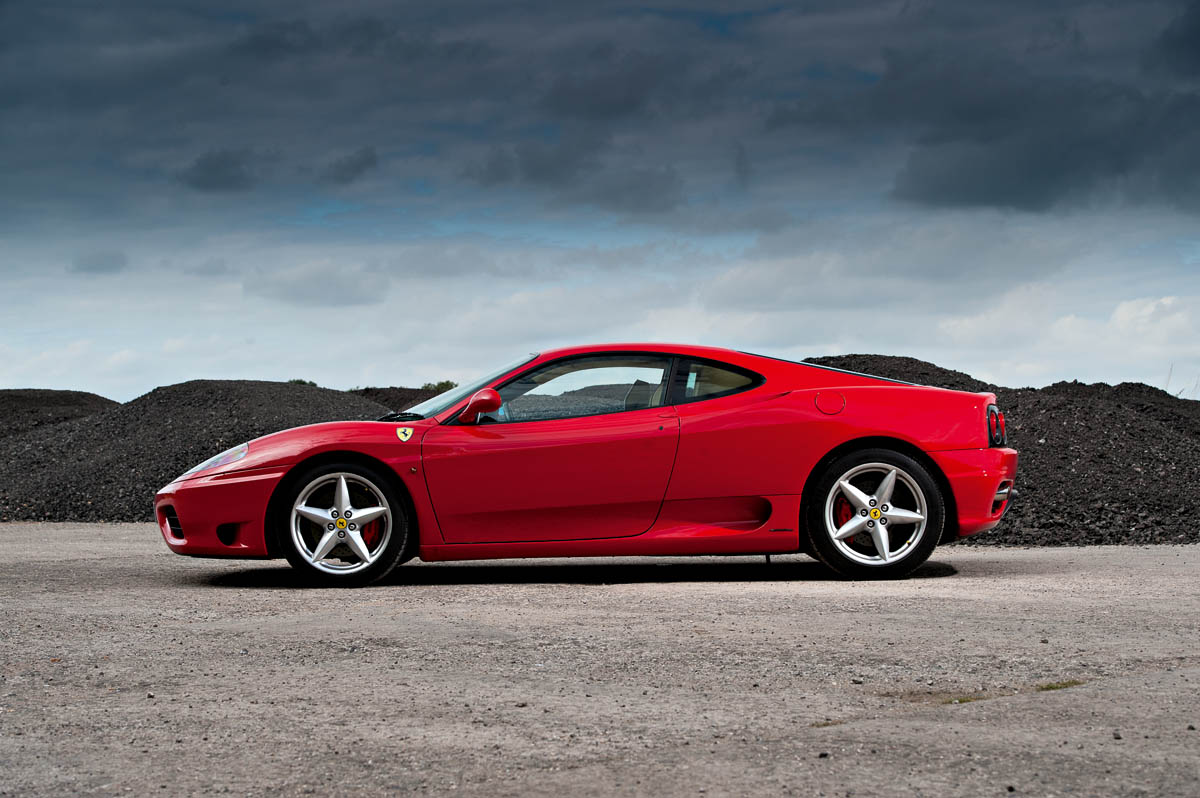 Ferrari 360 Modena side profile