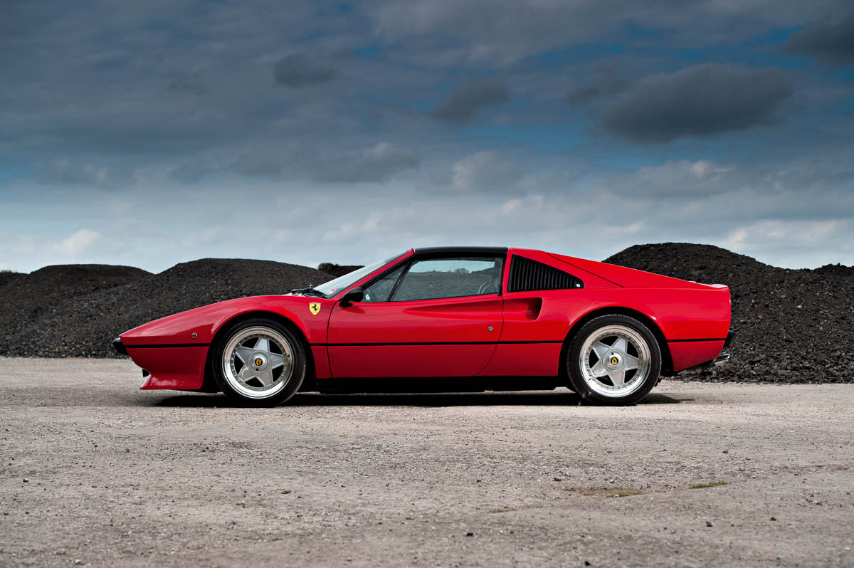 Ferrari 308 side profile