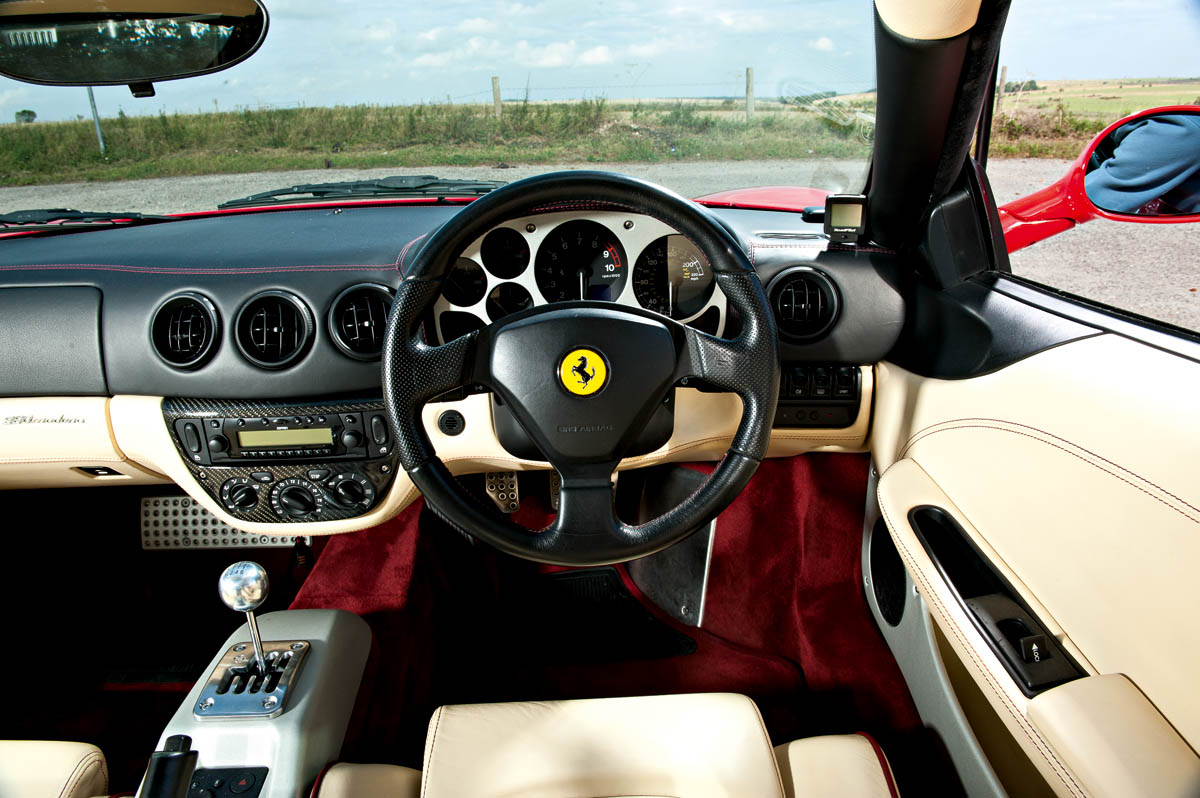 Ferrari 360 Modena interior