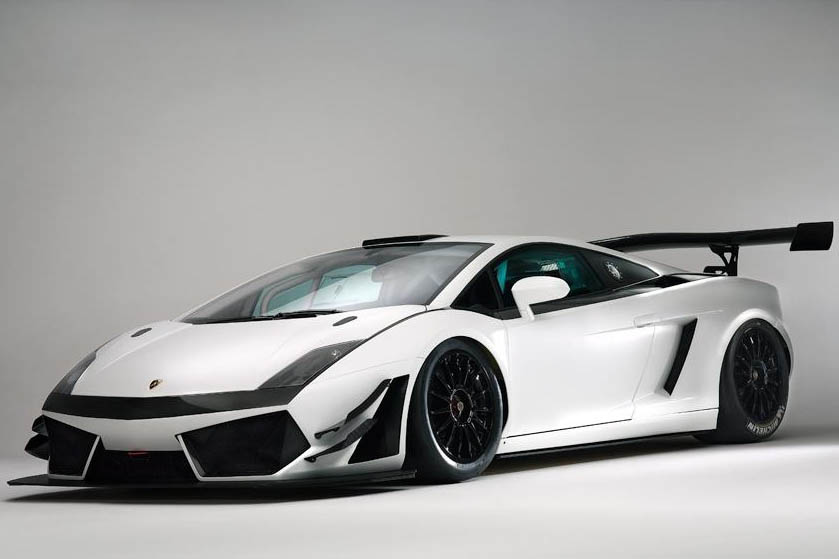 New Lamborghini Gallardo LP600 GT3 racing car