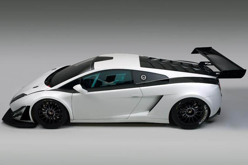 New Lamborghini Gallardo LP600 GT3 racing car