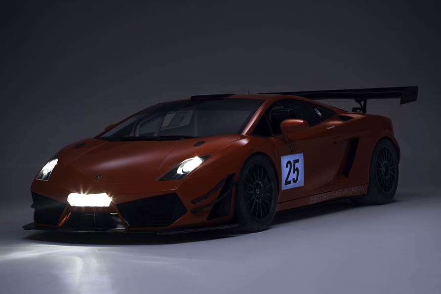 New Lamborghini Gallardo LP600 GT3 racing car