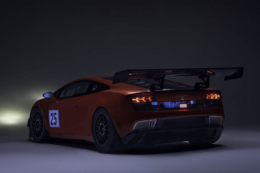 New Lamborghini Gallardo LP600 GT3 racing car