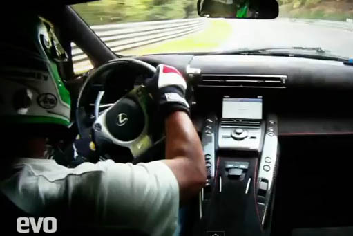 GoPro Lexus LFA Nurburgring