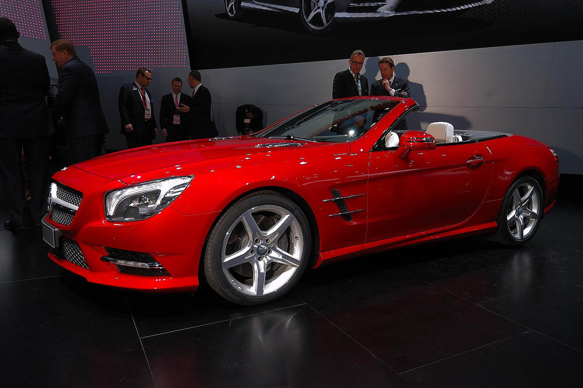 Detroit motor show: new Mercedes-Benz SL