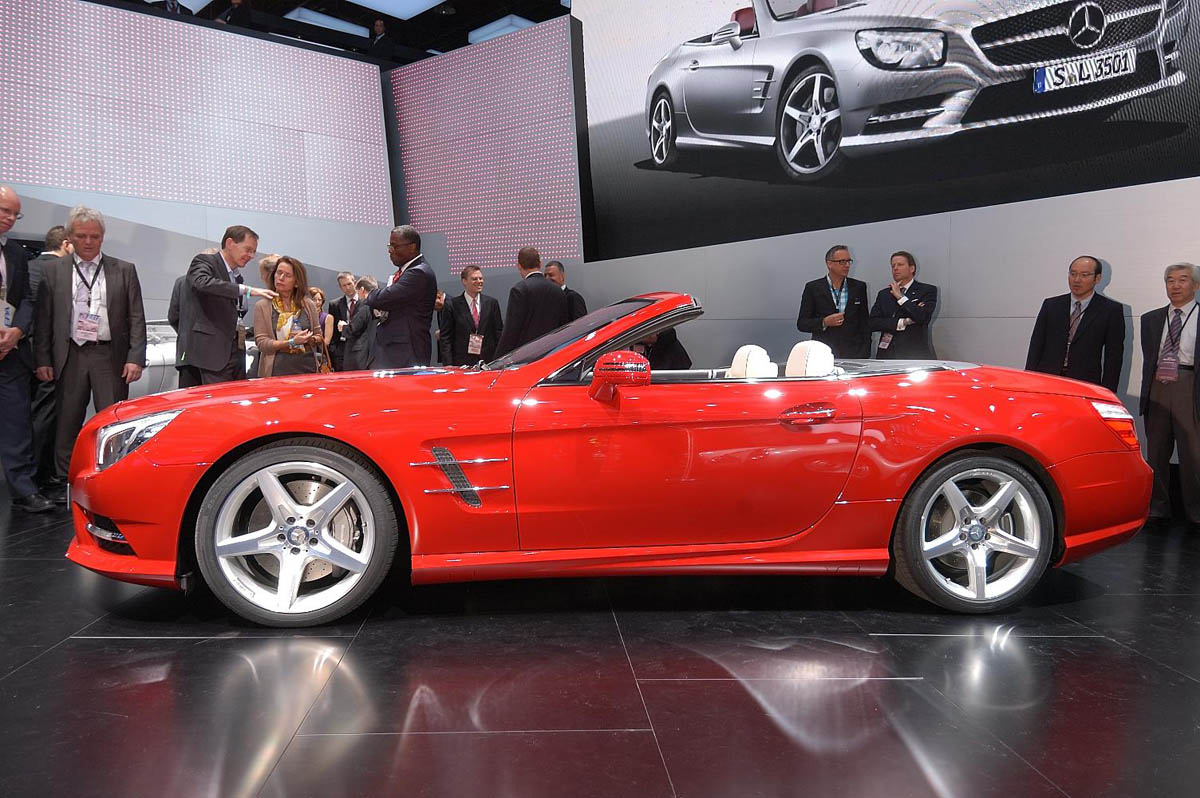 Detroit motor show: new Mercedes-Benz SL