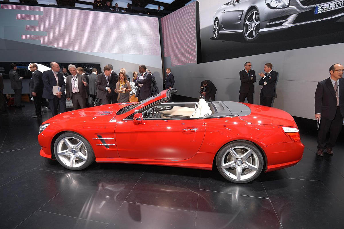 Detroit motor show: new Mercedes-Benz SL