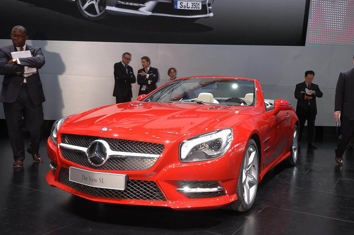 Detroit motor show: new Mercedes-Benz SL