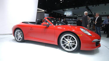Detroit motor show: Porsche 911 Cabriolet