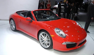 Detroit motor show: Porsche 911 Cabriolet