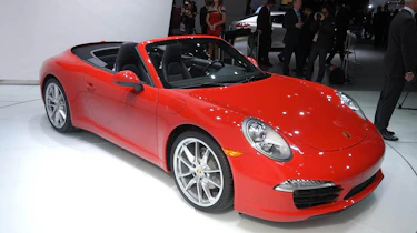 Detroit motor show: Porsche 911 Cabriolet