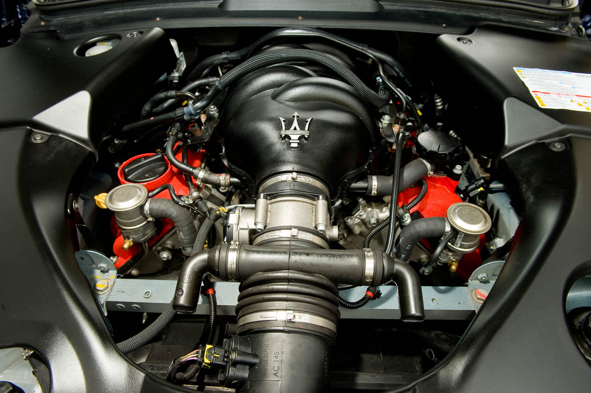 Harry Metcalfe's Maserati GranTurismo S engine