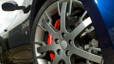 Harry Metcalfe's Maserati GranTurismo S alloy wheel
