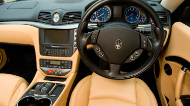 Harry Metcalfe's Maserati GranTurismo S interior