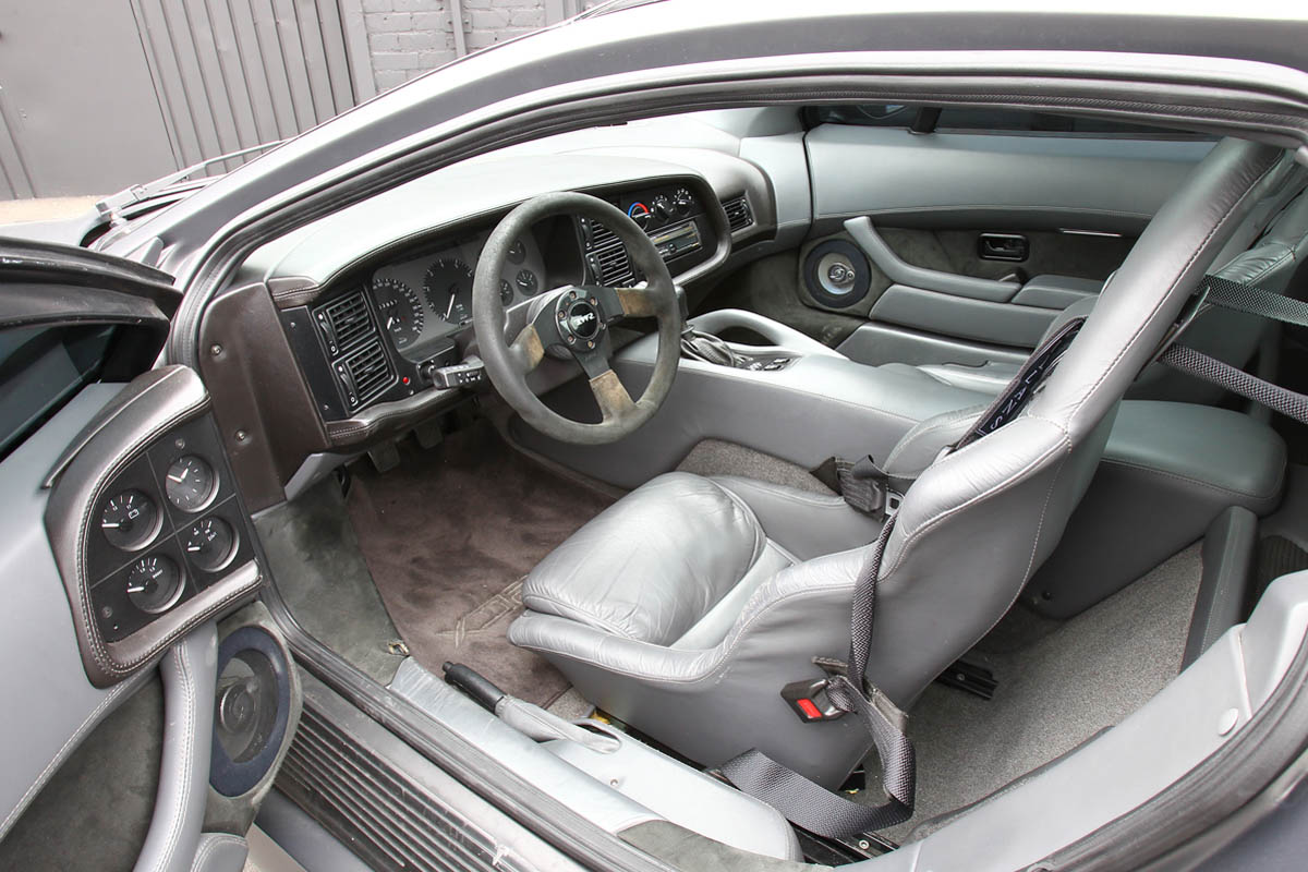 Super-rare TWR Jaguar XJ220S interior