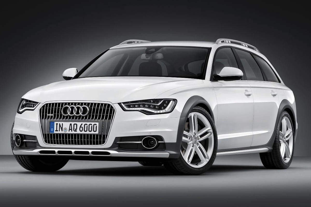 New Audi A6 Allroad front view