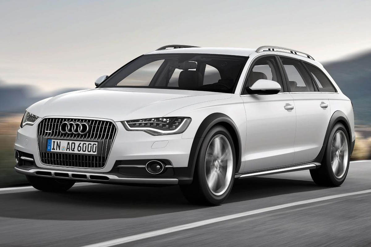 New Audi A6 Allroad action