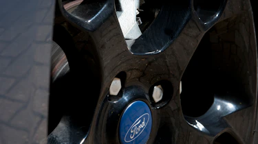 Ford Fiesta Metal black alloy wheel