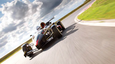 Ariel Atom V8 on track