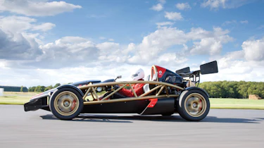 Ariel Atom V8 on track
