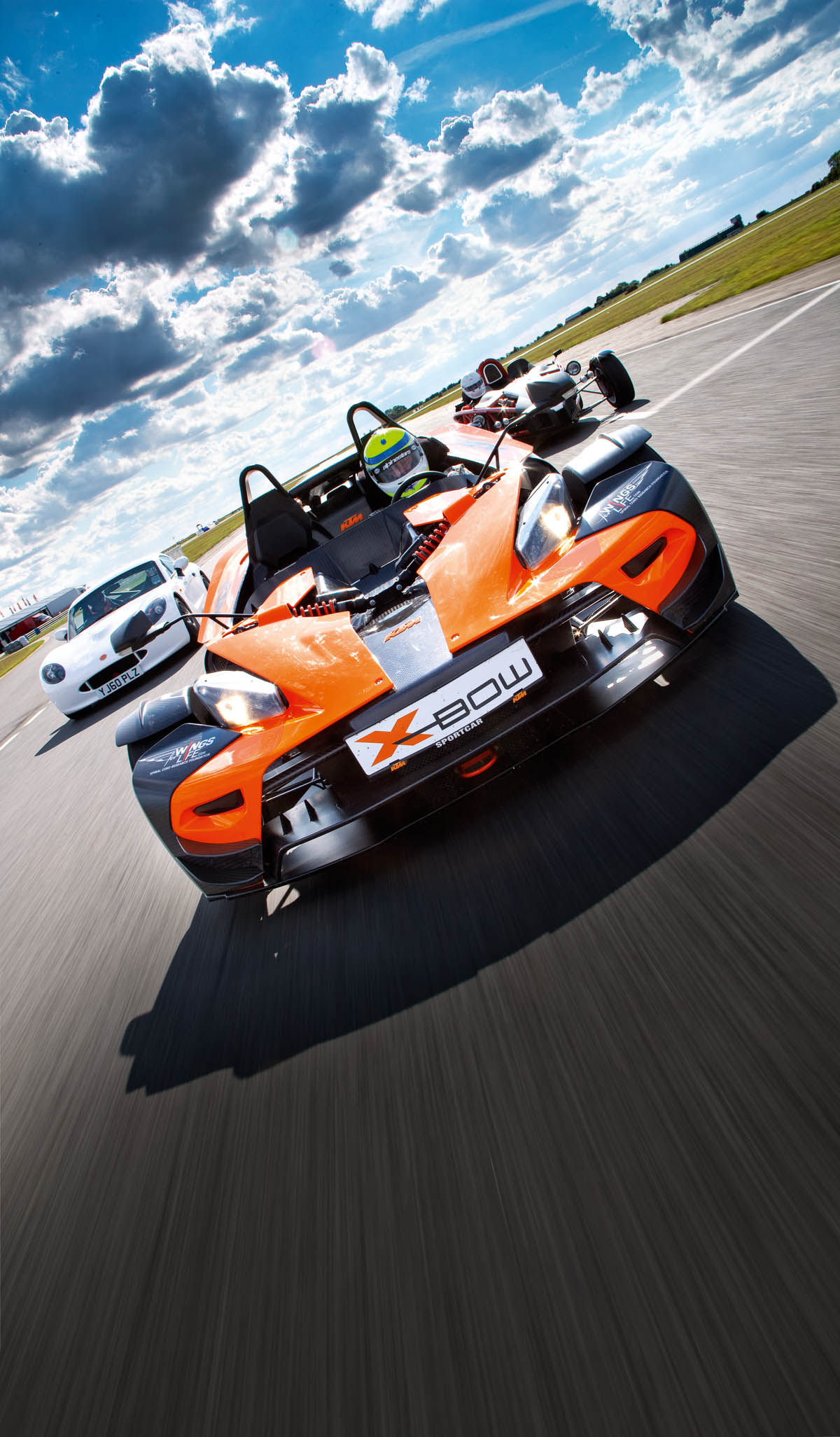 KTM X-Bow R on track