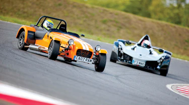 Caterham Superlight BAC Mono on track