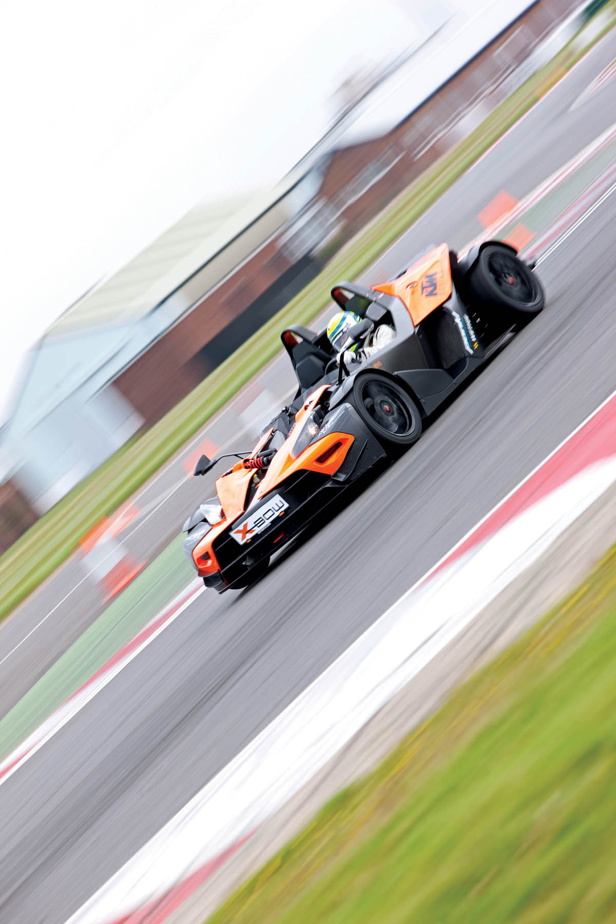 KTM X-Bow R on track