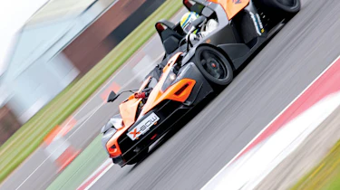 KTM X-Bow R on track