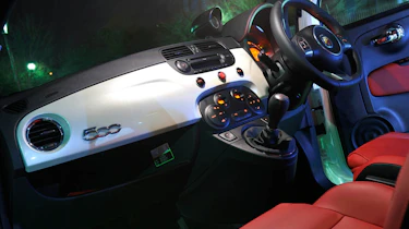 Abarth 500 interior dashboard