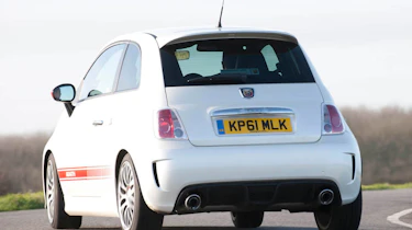 Abarth 500 rear view