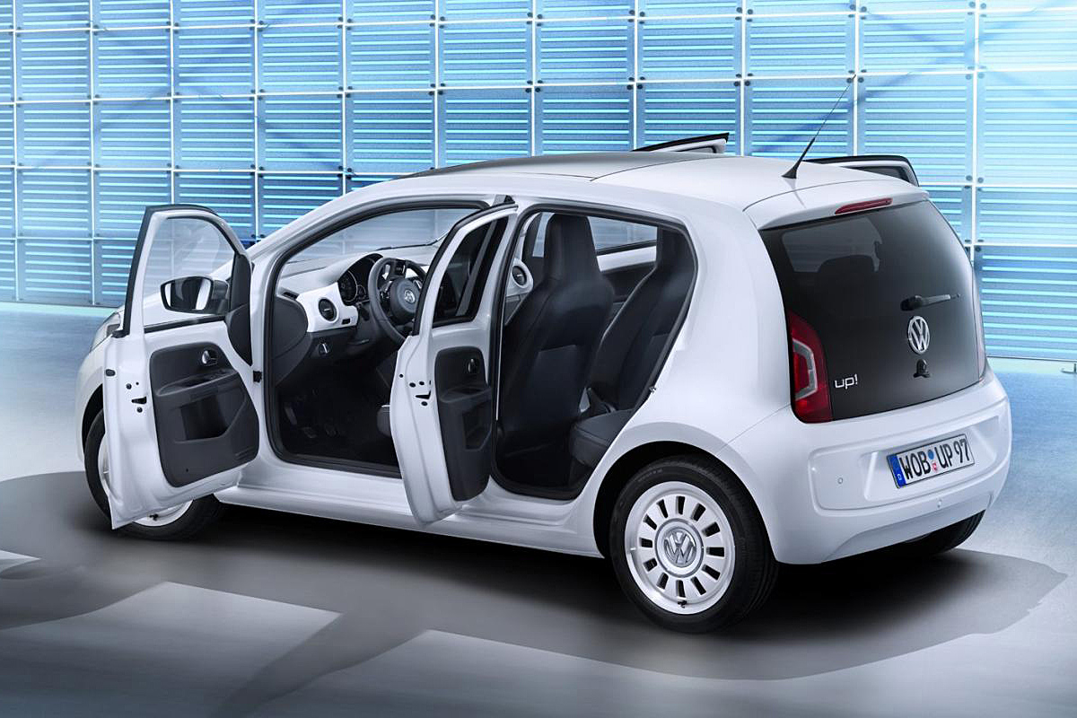 Volkswagen reveals five-door Up