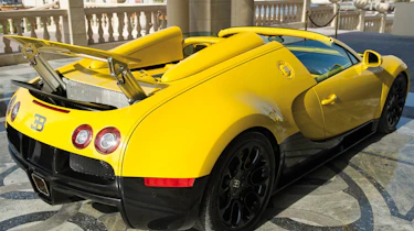 Special edition Bugatti Veyron at Qatar