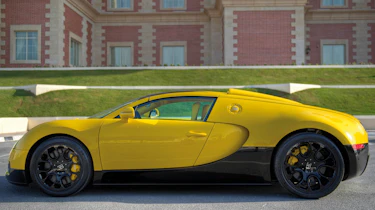 Special edition Bugatti Veyron at Qatar