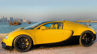 Special edition Bugatti Veyron at Qatar