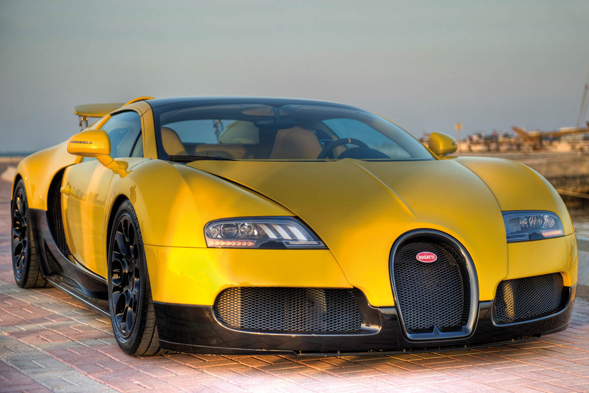 Special edition Bugatti Veyron at Qatar