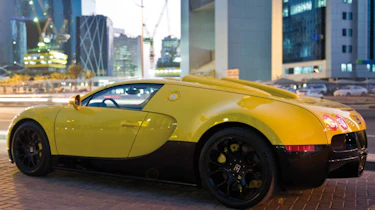 Special edition Bugatti Veyron at Qatar