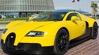 Special edition Bugatti Veyron at Qatar