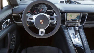 Porsche Panamera GTS interior dashboard