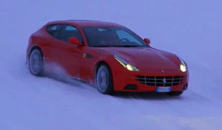 Video: Ferrari FF on ice