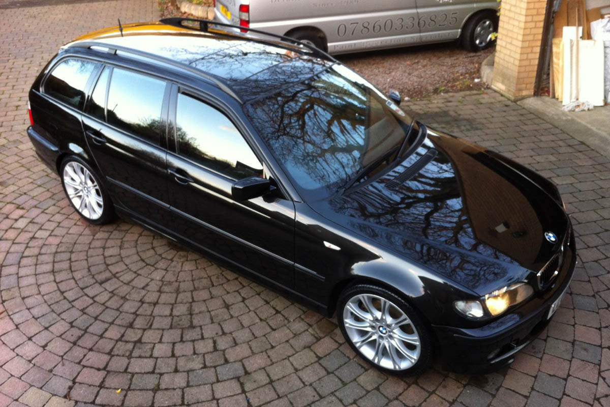 Mr B's BMW looking as fresh as the day it was made