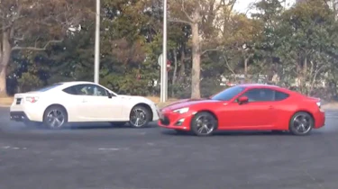 Video: Toyota GT 86 goes drifting