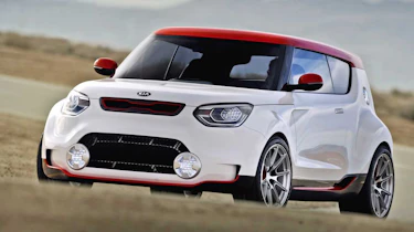 Kia Track'ster hot hatch concept front view
