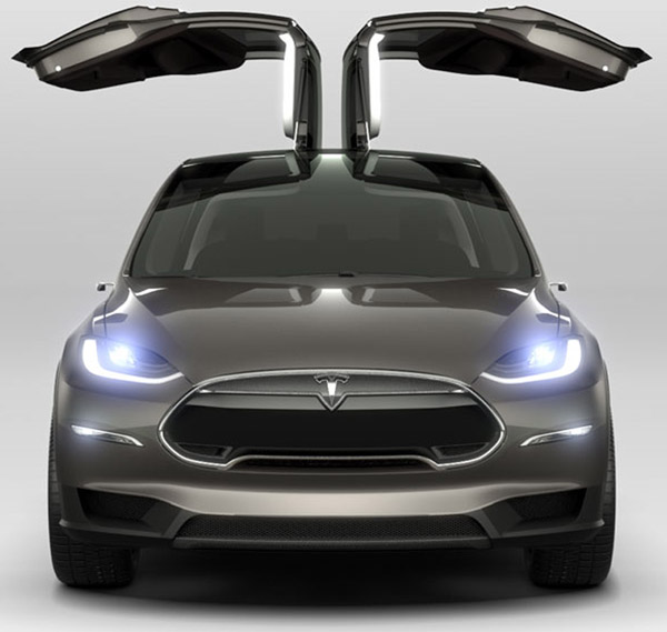 Tesla Model X unveiled